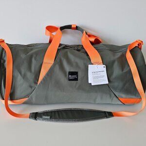 NWT LULULEMON Green Sage Orange All Day Essentials Duffle Bag Gym Travel 32L